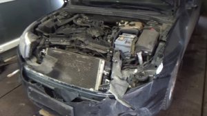 Кузовной ремонт после лобового удара Cruze и не только