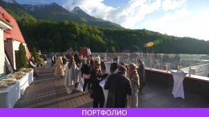 Съемка фуршета