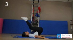 Тренируемся на резине Ст и с приложением для пловцов Swimtraining