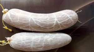 Домашняя чесночная колбаса