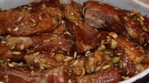 Жареные ребрышки