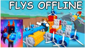 Играю Построй самолет Часть 2 в роблоксе