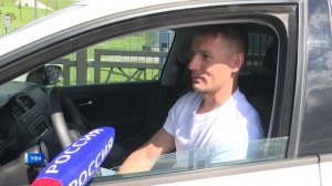 «Вести» побывали на Бельском мосту в Уфе, где начали покраску