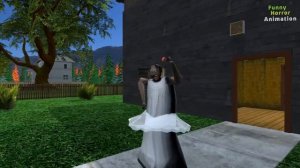 Small Granny, Ice Scream and Baldi vs Evil Piggy - смешное ужасное видео (30 минут веселья)