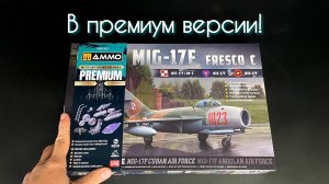 «МиГ-17Ф» в 1/48 масштабе от «AMMO MIG» в премиум-версии.