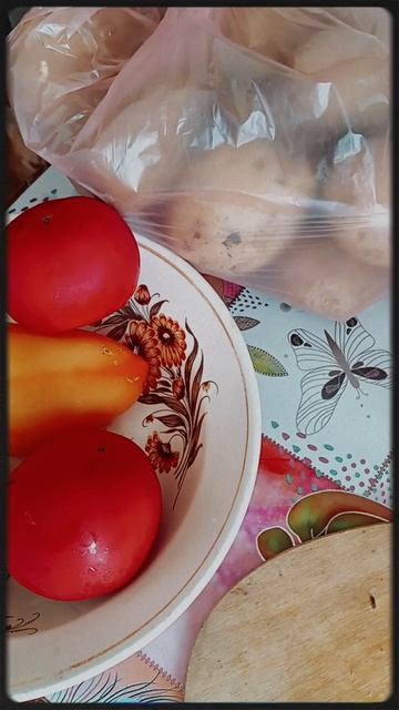 Приготовление тушёной картошечки с курицей и овощами 🍽️😊