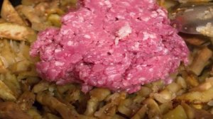 Гуляш из баклажанов