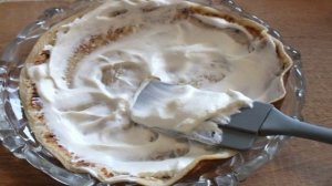 Блинный торт Тирамису