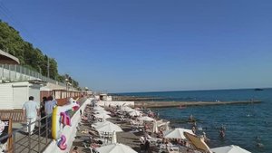 Пляж Бытха. Сочи