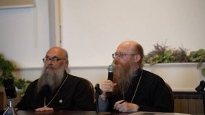 Беседа с епископом Иосифом и отцом Геннадием