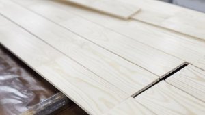 Заводская покраска доски