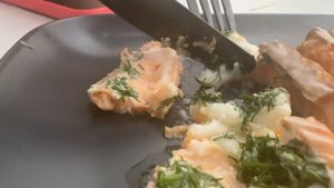 Тигровая с морской форелью