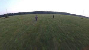 На мотоцикле