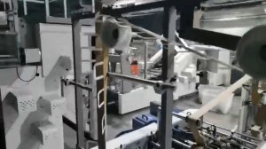 A400 Square Bottom Paper Bag Machine With Rope&Flat Handle Online Testing Before Shipping #oyang (1)