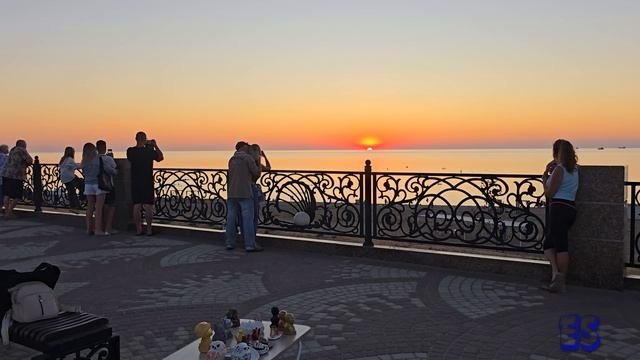 Закат на Каменке.