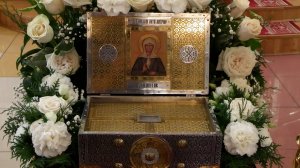 В канун Преображения в Симбирск доставлен ковчег с частицей мощей святой Матроны Московской