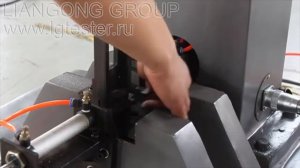 Работа системы автоматической подачи и центровки образцов Liangong