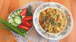 Капуста тушеная с фаршем и помидорами. Второе блюдо из капусты и фарша