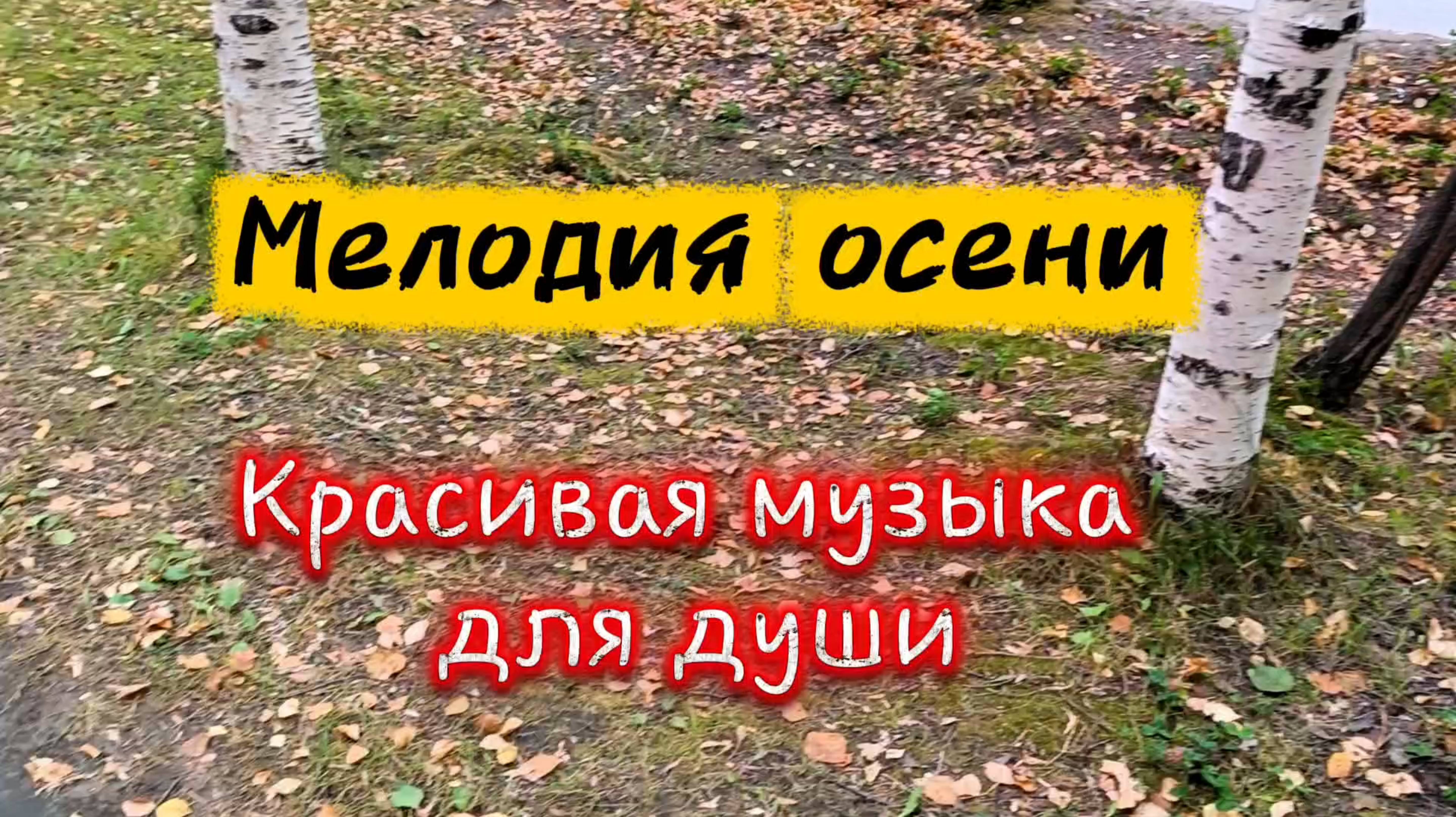 Красивая музыка для души. МЕЛОДИЯ ОСЕНИ.