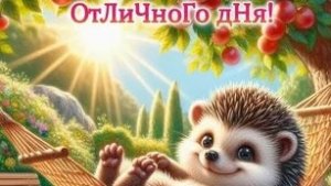 С хорошим летним днём. Музыкальная открытка пожелание.