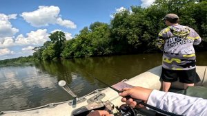 Рыбалка на р.Чепца. Рыбачим с сыном, ловим рыбку