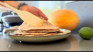 Блины из зеленой гречки | Green buckwheat pancakes | без муки, яиц и сахара | полезный завтрак