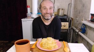 завтрак капуста тушёная. происхождение человека. мукбанг. обжор. еда на камеру. диета. шизофрения.