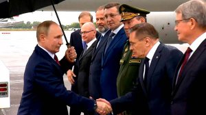 Владимир Путин прибыл в атомград Саров