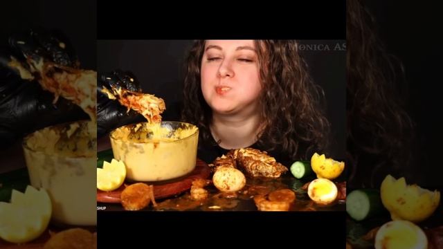 Краб с соусами АСМР смотреть онлайн