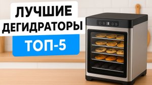 ТОП 5 лучших дегидраторов для фруктов и мяса 2025 | Обзор сушилок для продуктов
