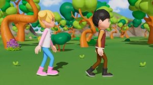 Eu vi dois animais  Música Infantil | HeyKids em Português