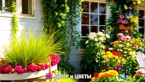 Как красиво посадить цветы во дворе и на участке фото идеи для вдохновения (66)