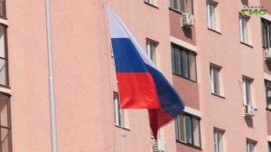 День флага в Самаре: в Куйбышевском районе установили 12-метровый флагшток