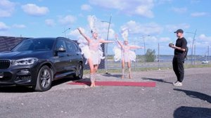 Выдача авто CARSTON праздник для клиента