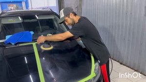 Полировка капота