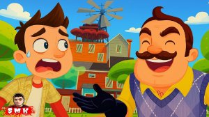 ШОУ ПРИВЕТ СОСЕД! ОПА, ШОК! ЧЕРНЫЙ ХОД ВАСИЛИЧА! ИГРА HELLO NEIGHBOR ПРОХОЖДЕНИЕ МОДА THE SEARCHES!