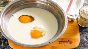 Блины на минералке и молоке