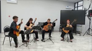 Самба № 5 - Александр ВИНИЦКИЙ. Гитарный джазовый квартет "КВАДРАТ".