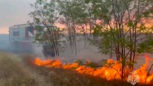 В Крыму удалось спасти от огня четыре поселка