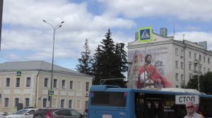 Освящение росписей на домах города