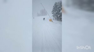 Архыз 2024, спуск со спасателями