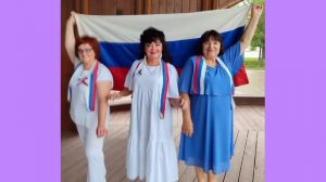 С Днём Российского Флага моя работа для любимых Белгородцев 22.08.25.