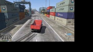 GTA 5 КАМАЗ 5410 дрифт на камазе в доках в гта 5,