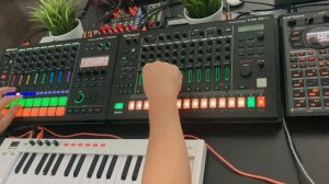 Roland MC-707 TR8S & SP-404 performance by Vanderson