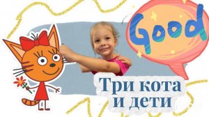 в парке была вечеринка три кота!