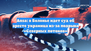 Ansa: в Болонье идет суд об аресте украинца из-за подрыва «Северных потоков»