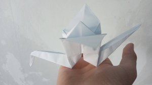 Как сделать журавляка из листа а4