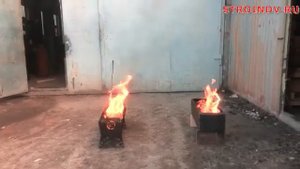 бездымный мангал длительного горения