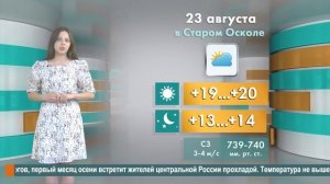 Погода в Старом Осколе на 23 августа