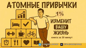 Станьте в 37,78 раза лучше - «Атомные привычки» (Джеймс Клир)